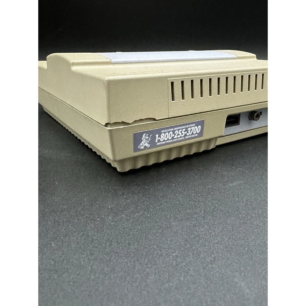Nintendo SNES No. SNS-001 Console with OEM Controller/Cables, Super Mario World